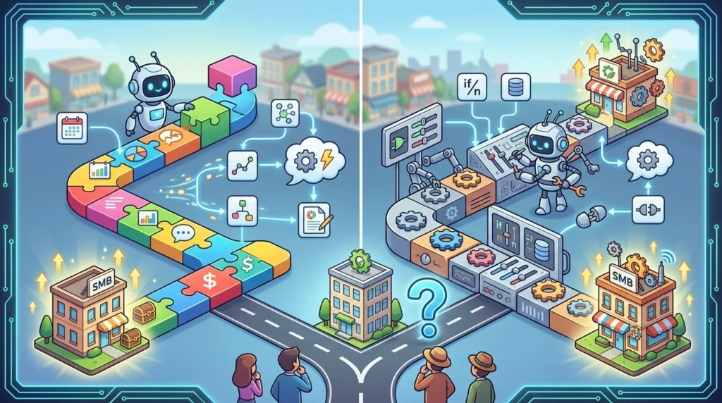 Low-Code vs No-Code Agentic AI: What’s Best for SMBs?