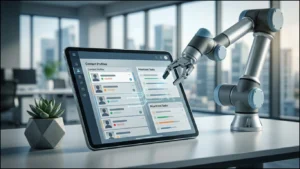 Agent-Driven CRM: Self-Updating Contact Profiles & Tasks